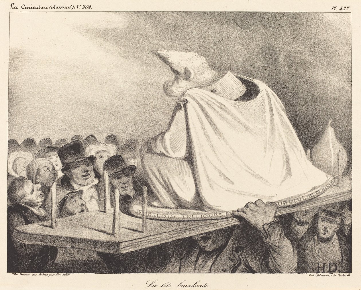 La Testa Traballante da Honoré Daumier