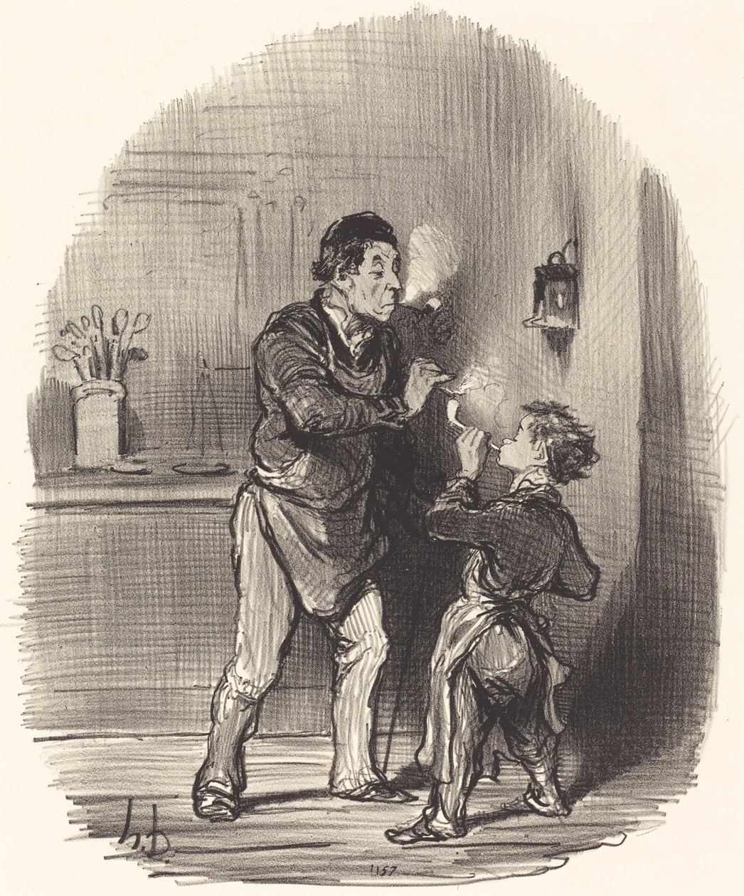 Il Filosofo Straccivendolo da Honoré Daumier