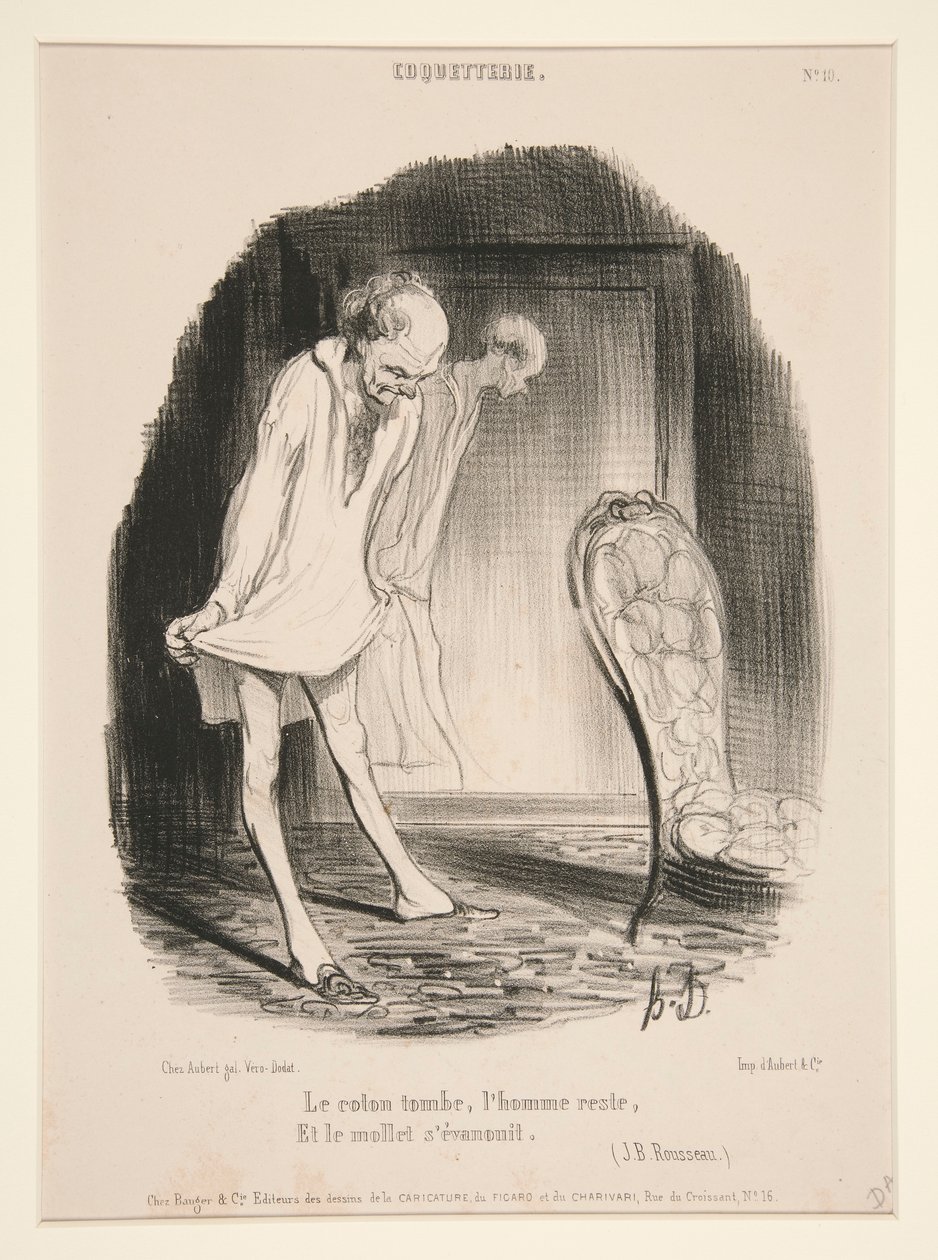 Le coton tombe da Honoré Daumier
