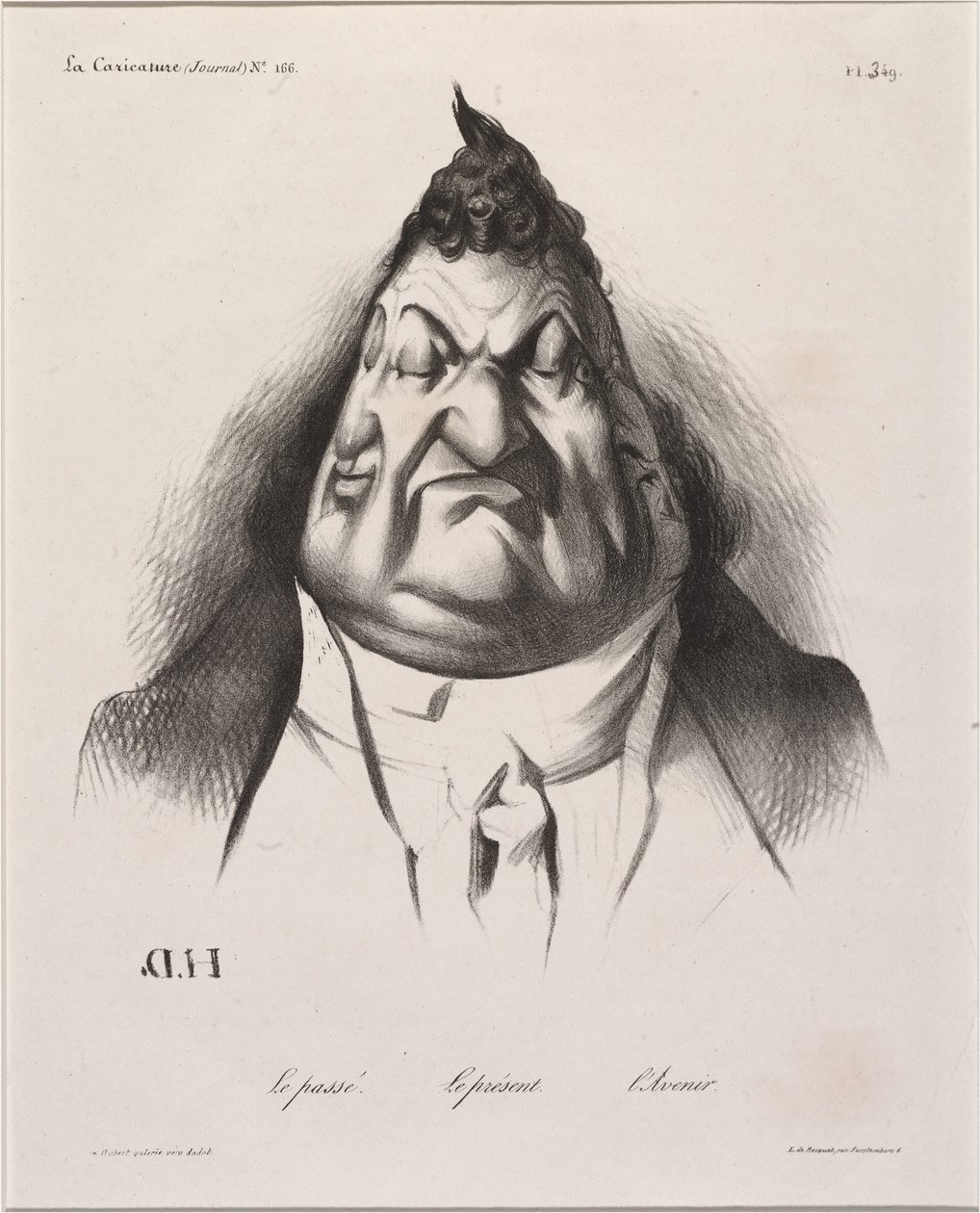 Il Passato - Il Presente - Il Futuro da Honoré Daumier