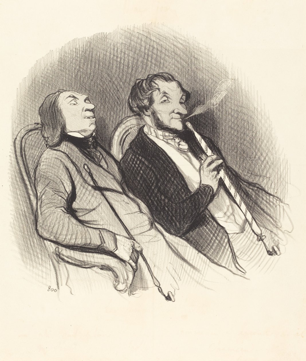 I Fumatori di Hashish da Honoré Daumier
