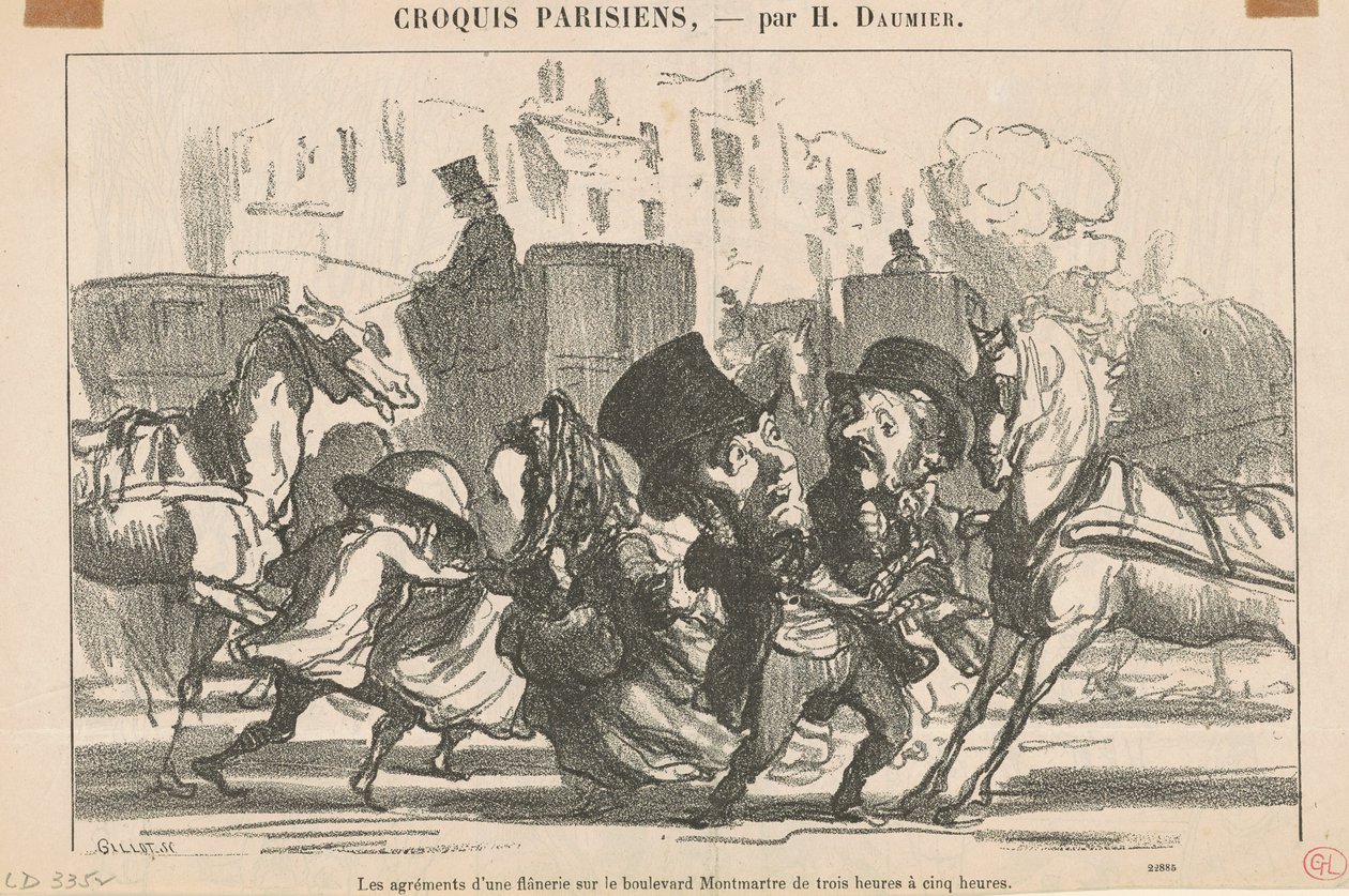 I piaceri di una passeggiata da Honoré Daumier