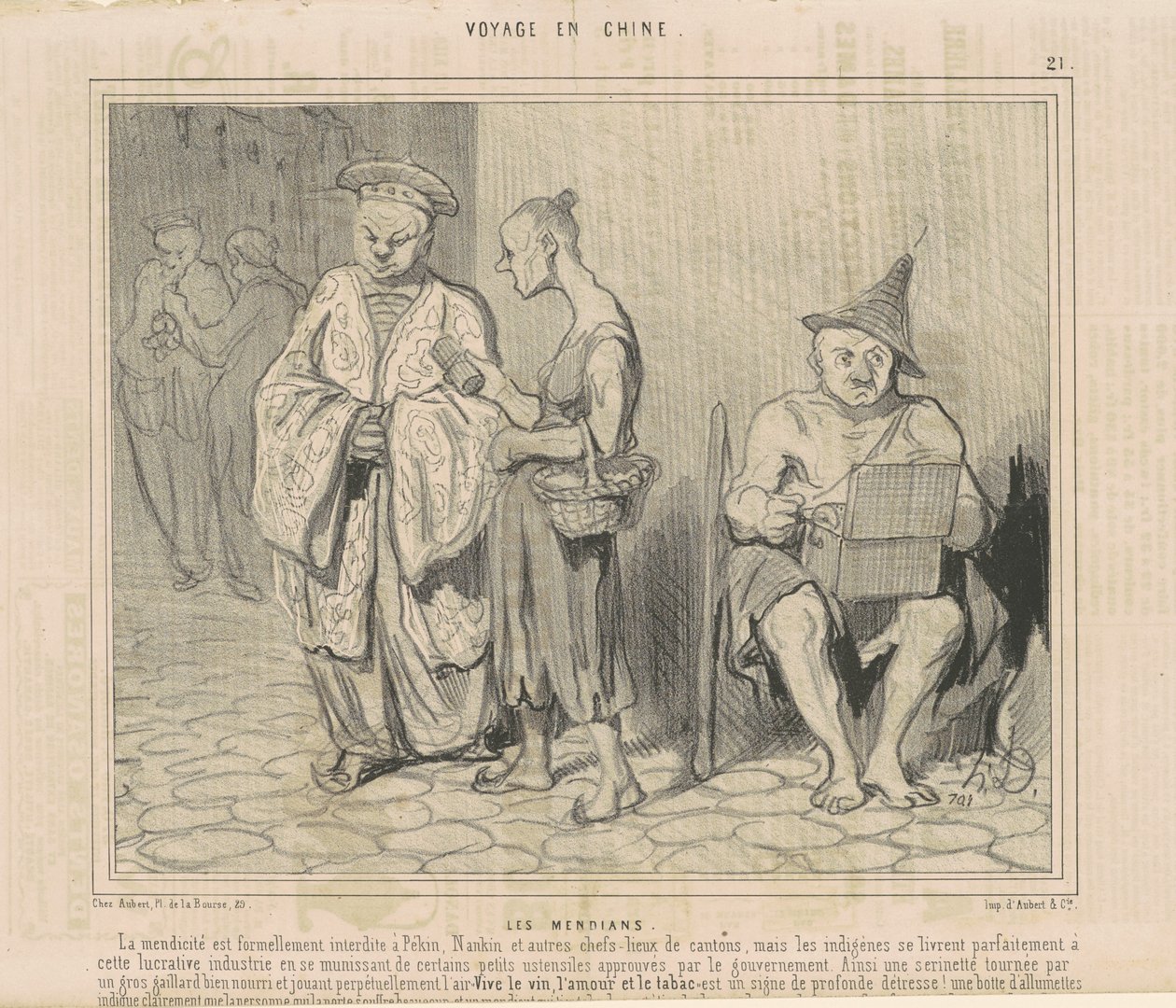 I mendicanti da Honoré Daumier