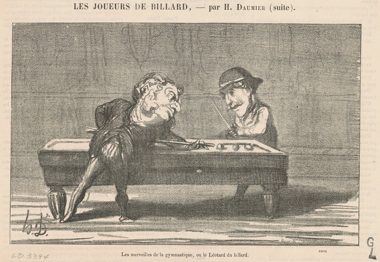 Le meraviglie della ginnastica da Honoré Daumier