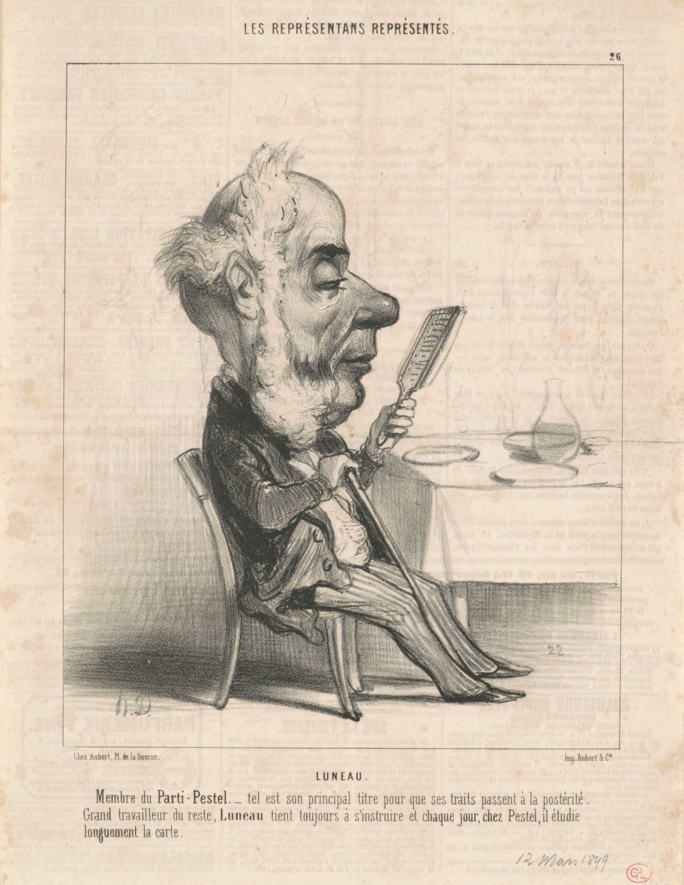 Luneau da Honoré Daumier