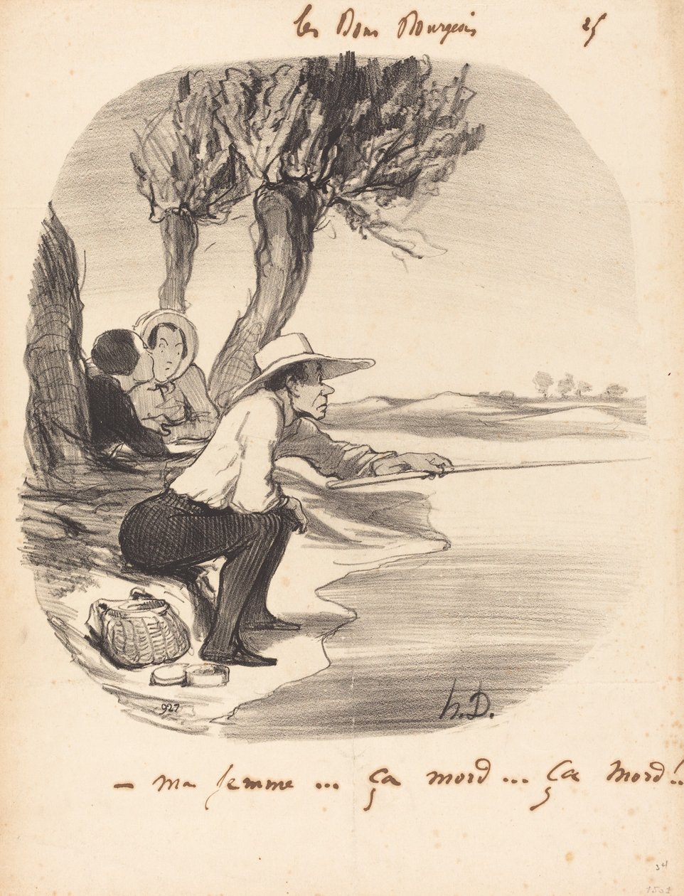 Mia moglie... morde... morde! da Honoré Daumier