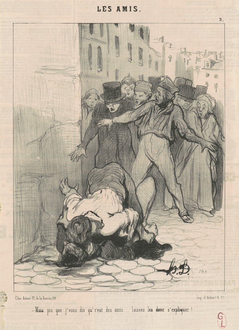 Ma ti dico che sono amici... da Honoré Daumier
