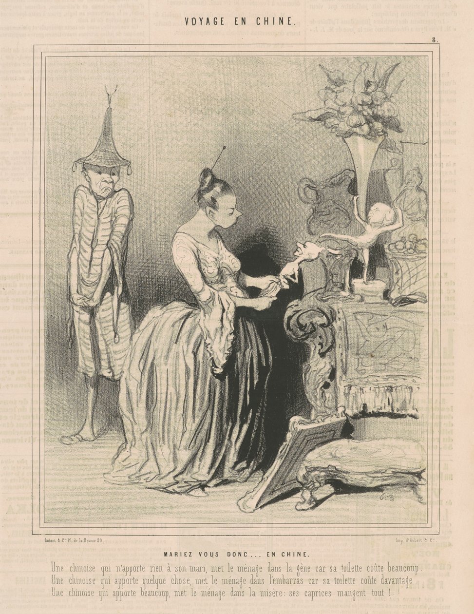 Sposati allora ... in Cina da Honoré Daumier