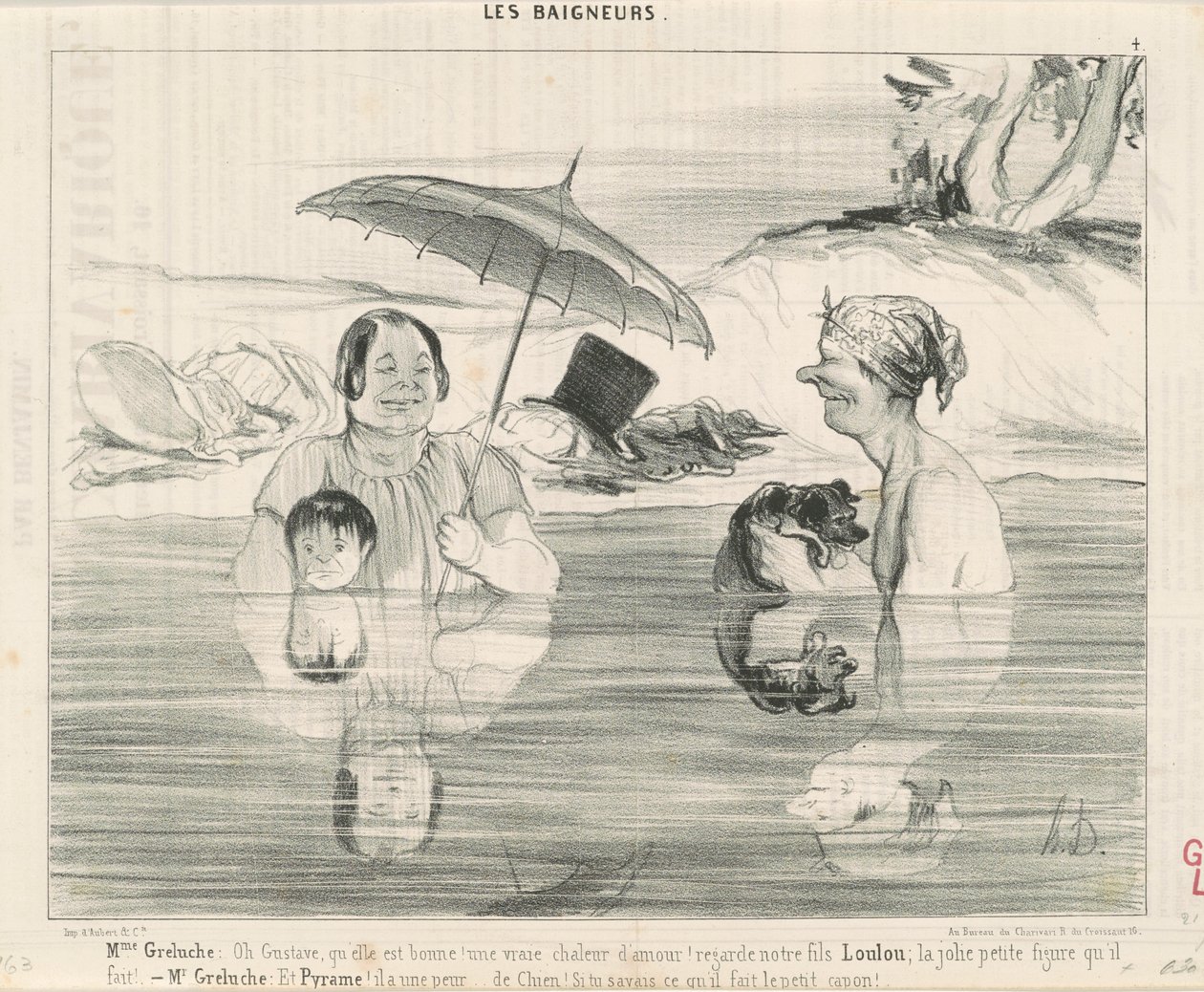 Mme Greluche: Oh Gustave, com