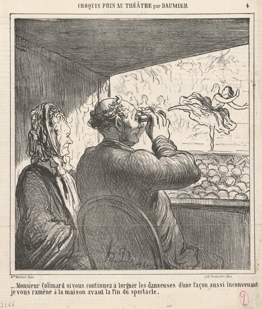 Monsieur Colimard se continuate ... da Honoré Daumier