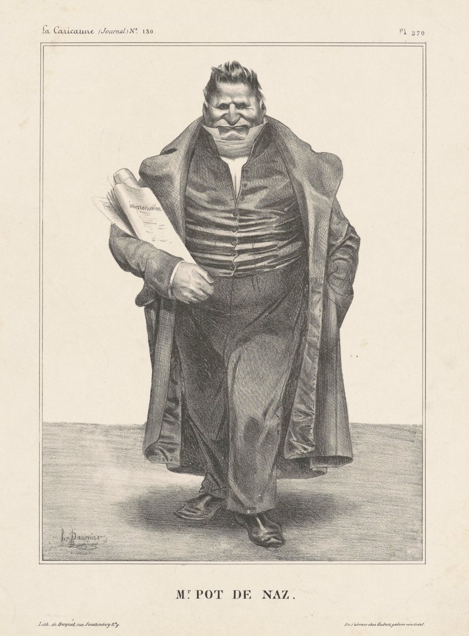 Mr. Pot de Noz. da Honoré Daumier