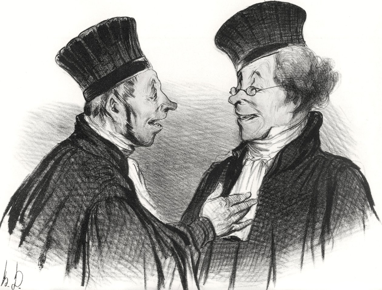 Mio caro! Sei svenuto... magnificamente. Ha davvero fatto una grande impressione!, 1838 da Honoré Daumier