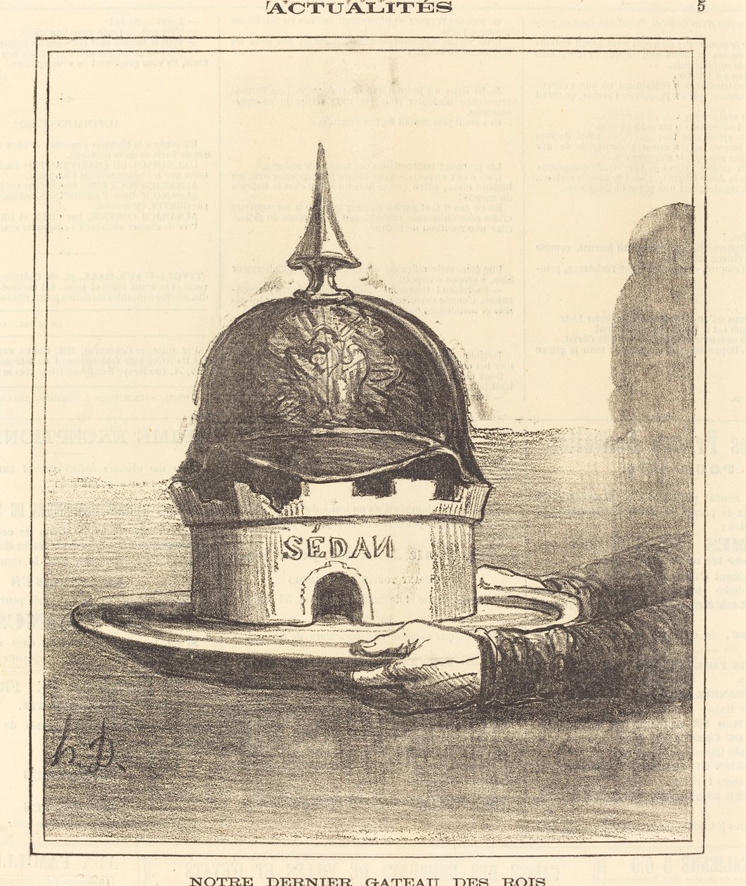 Il nostro ultimo gâteau des rois da Honoré Daumier