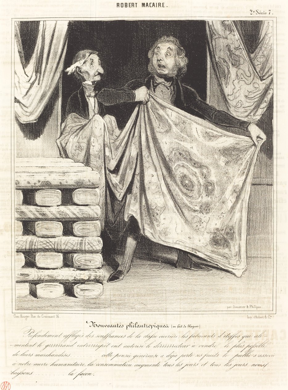 Novità filantropiche... da Honoré Daumier