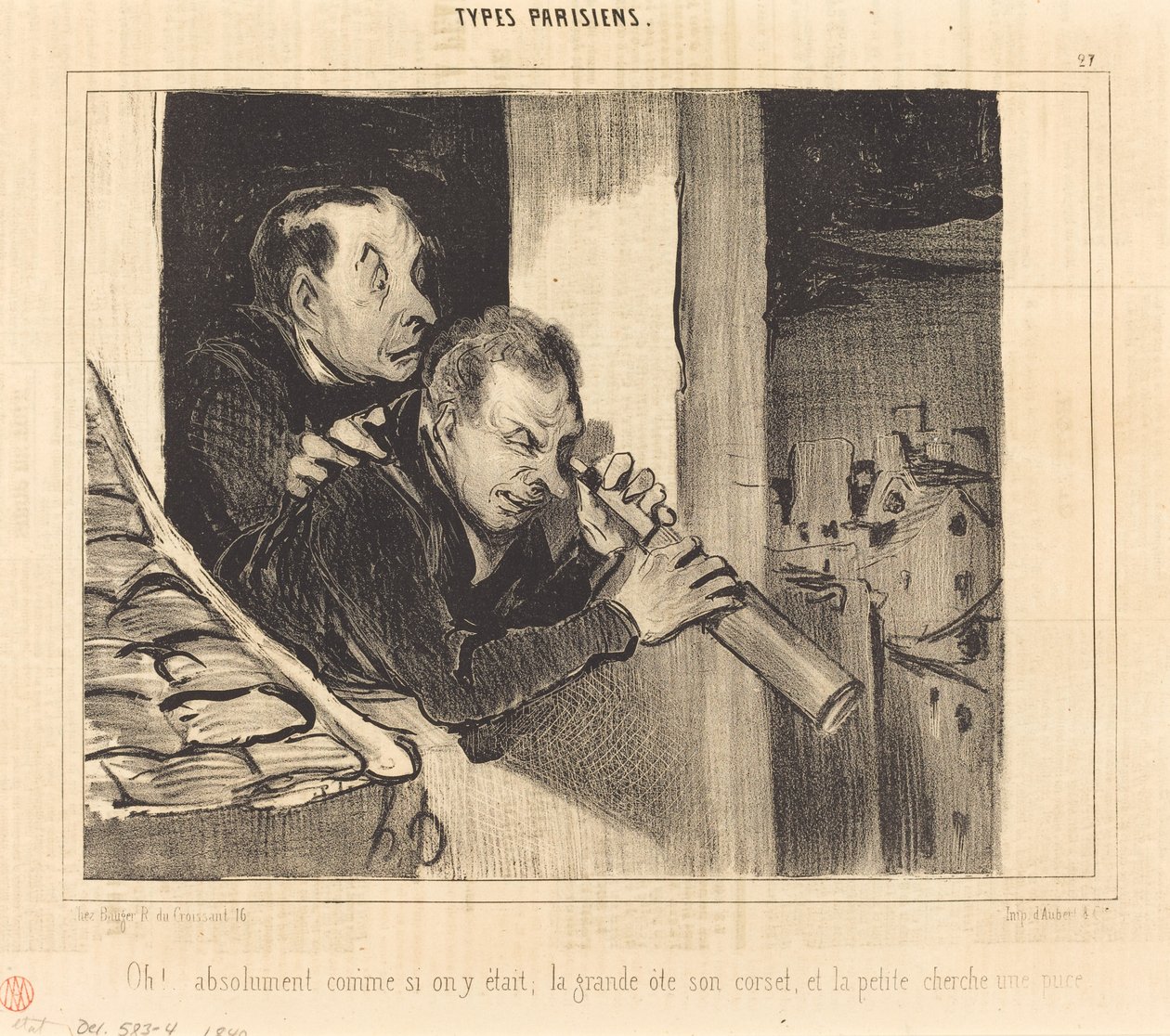 Oh!... assolutamente come se ci fossimo; la grande... da Honoré Daumier