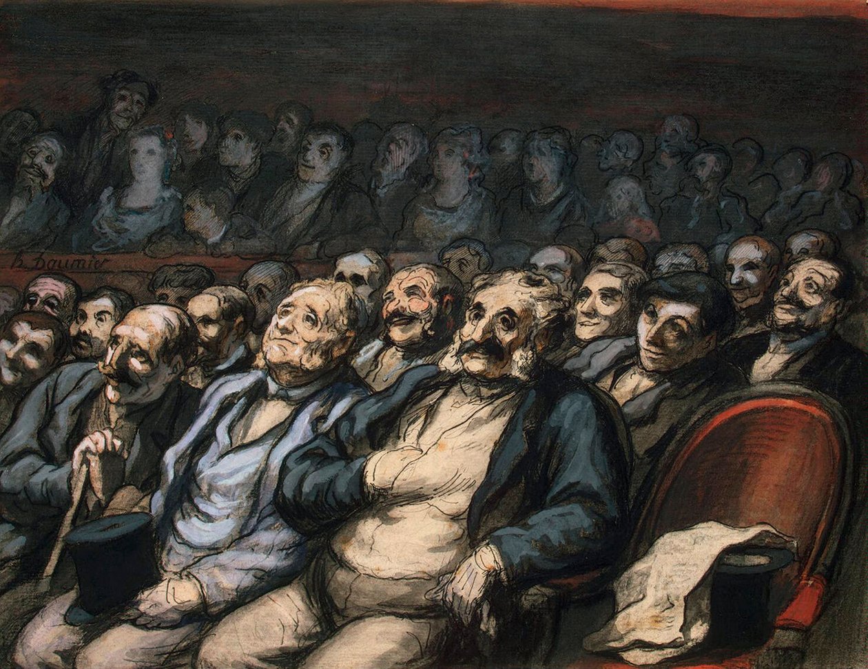 Posto in orchestra da Honoré Daumier