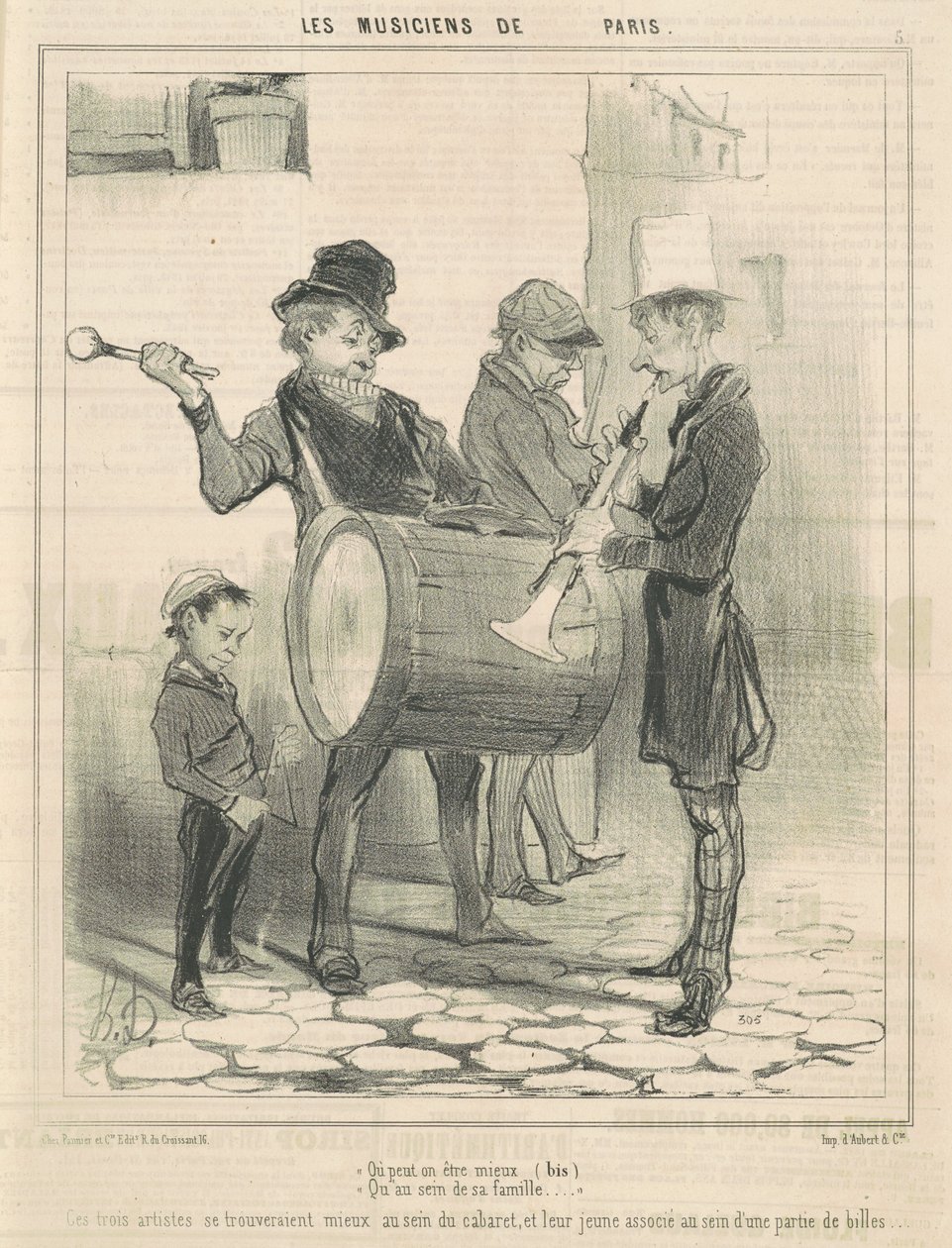 Dove si può stare meglio... da Honoré Daumier
