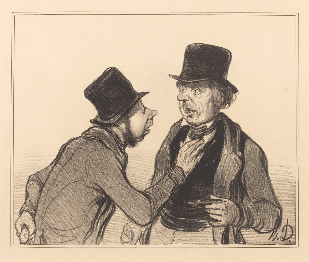 Sì Signore, non siete di Parigi... da Honoré Daumier