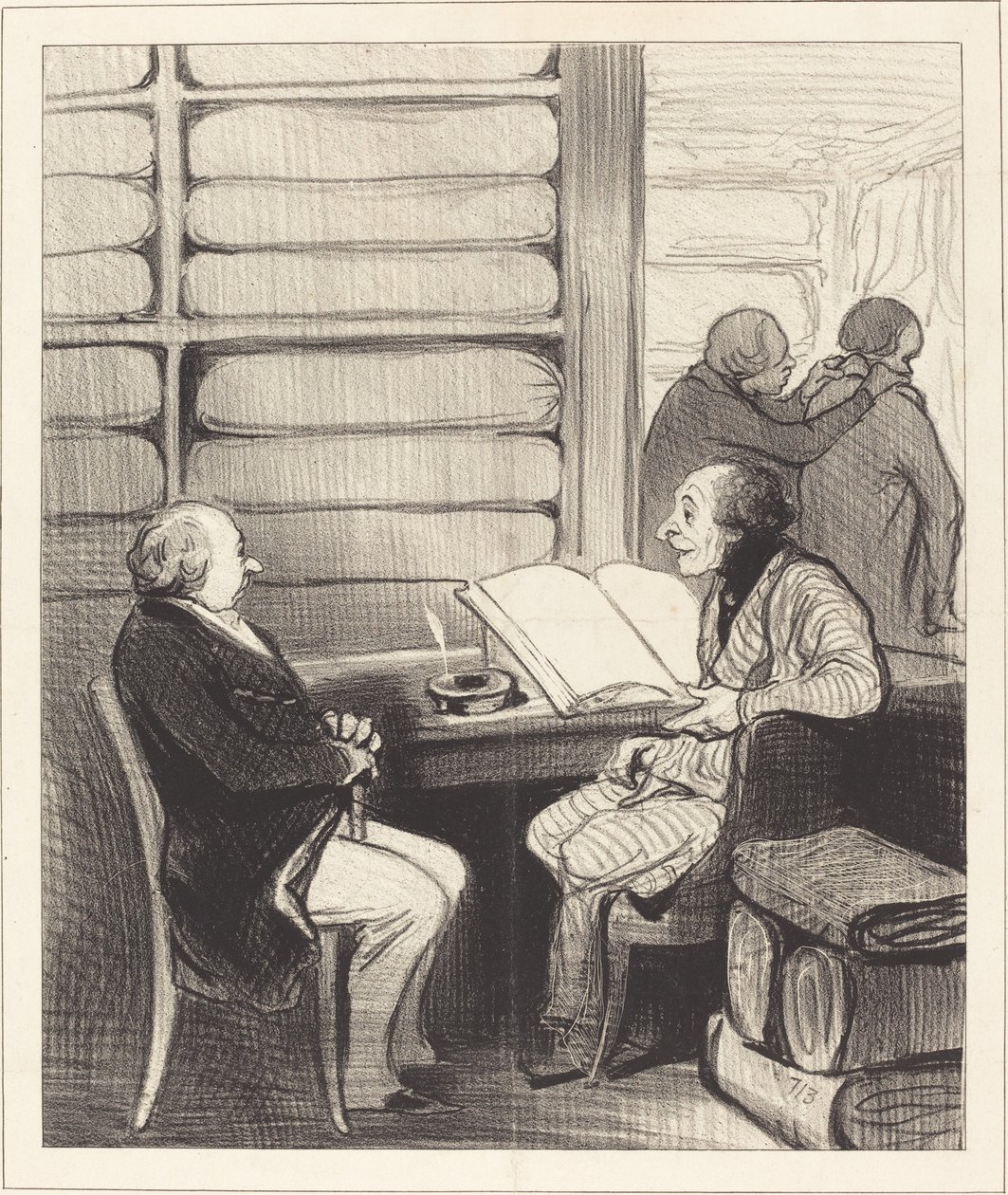 Sì, mio caro signor Badoulard, sto... da Honoré Daumier