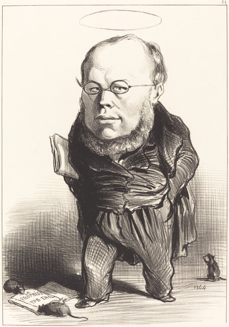 P.J. Proudhon da Honoré Daumier