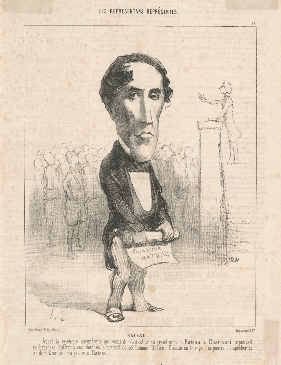 P. Lamotte Rateau da Honoré Daumier