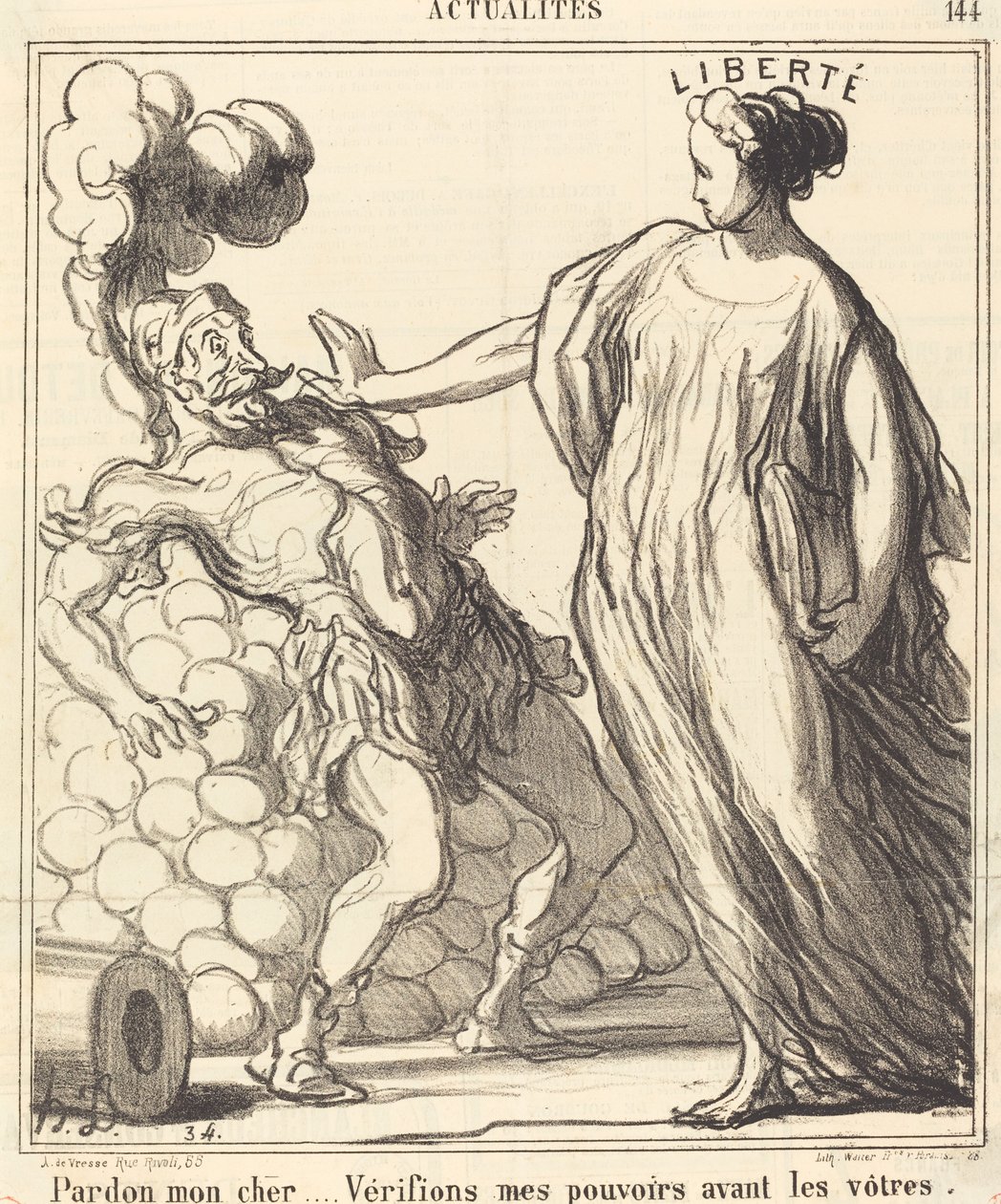 Perdonami caro... da Honoré Daumier
