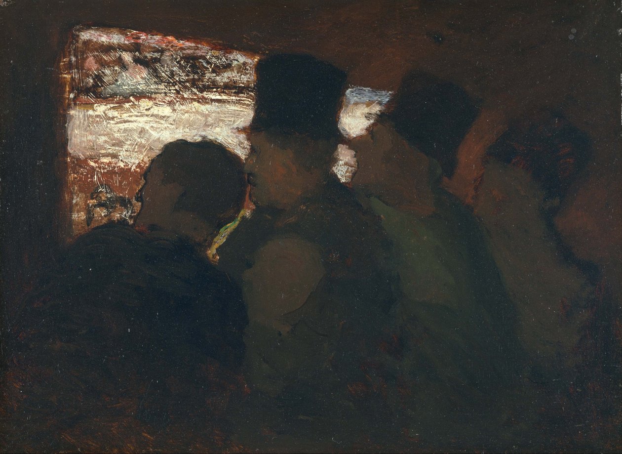 Pubblico del Teatro Parterre da Honoré Daumier