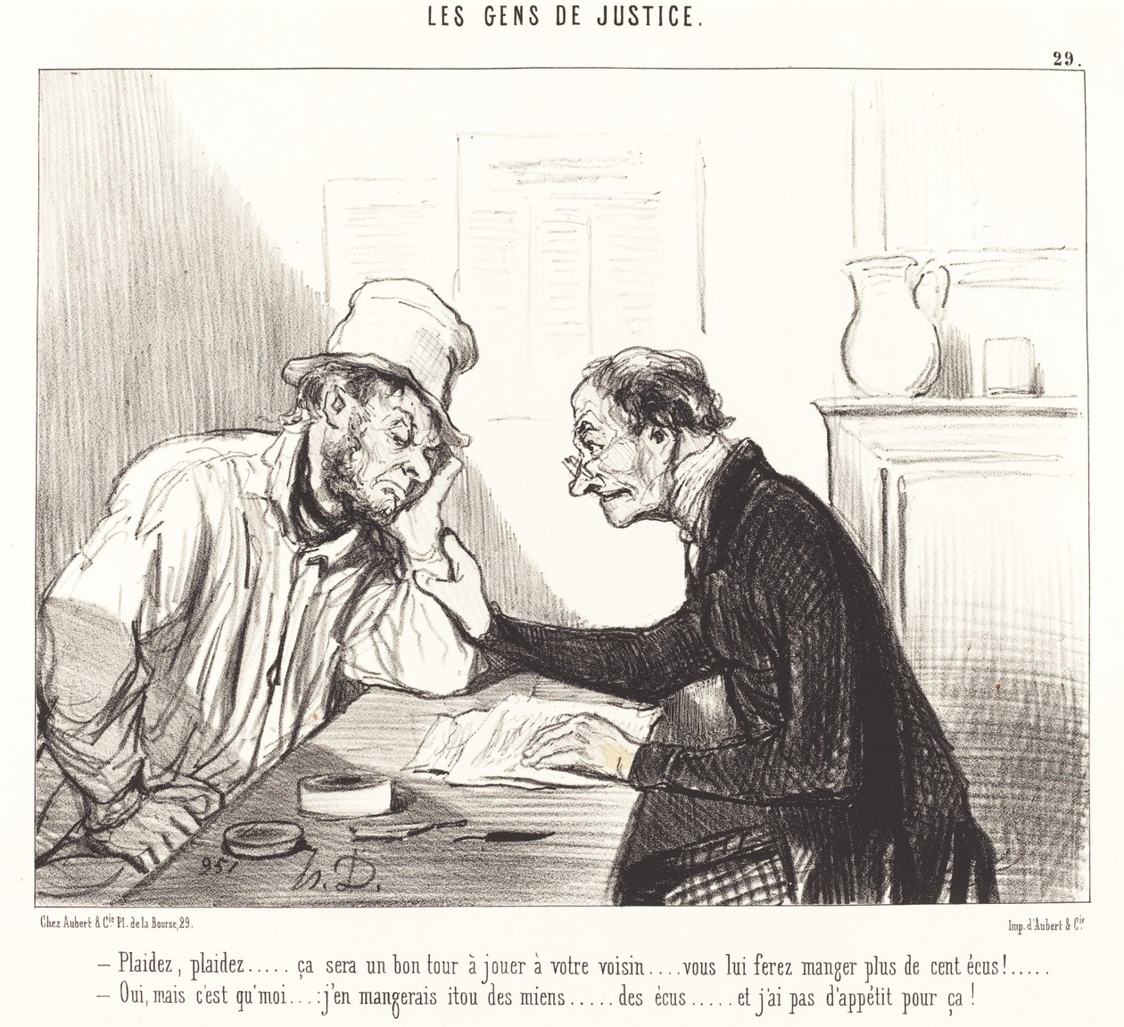 Plead... sarà un buon scherzo... da Honoré Daumier