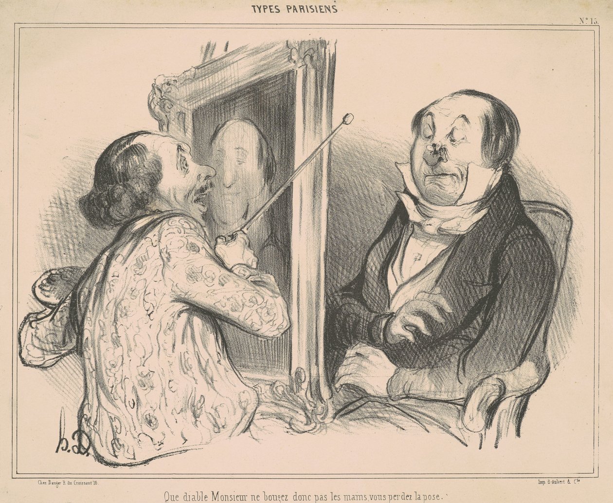 Che diavolo signore, non si muova... da Honoré Daumier