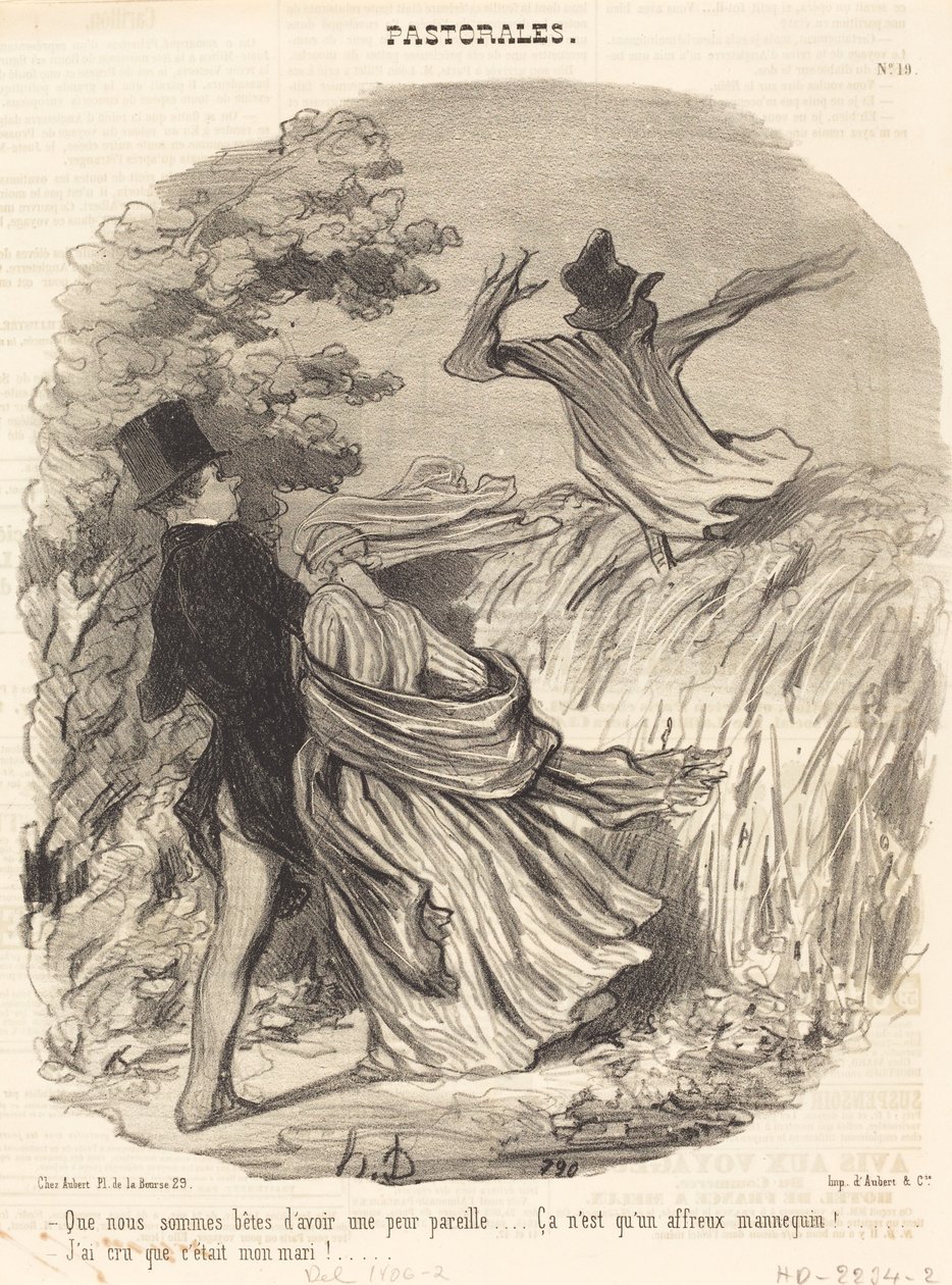 Che siamo stupidi ad avere una paura simile... da Honoré Daumier