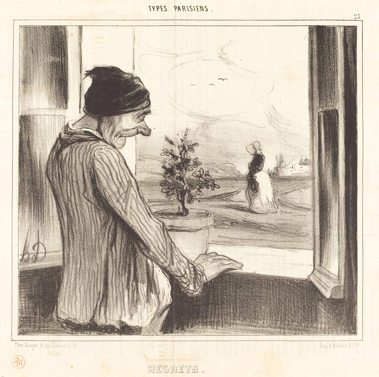 Rimpianti da Honoré Daumier