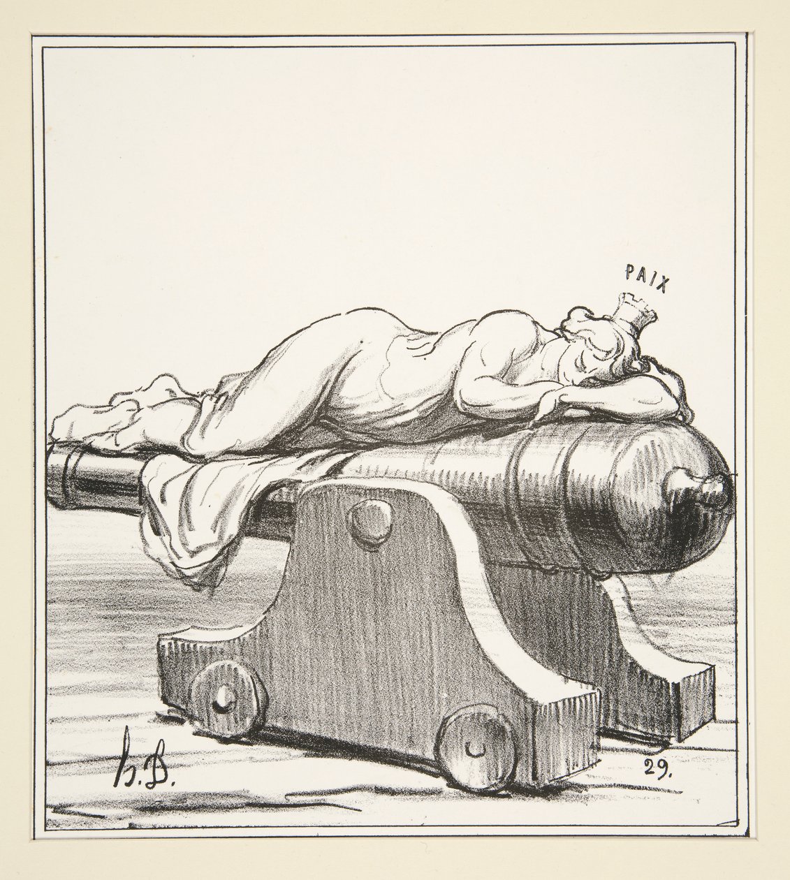 Renouvele de Turenne, da Actualites da Honoré Daumier
