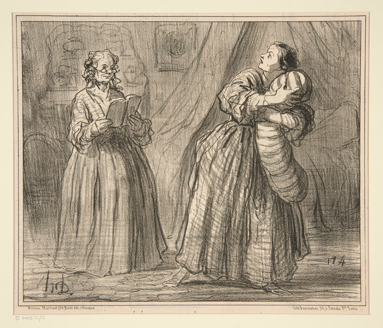 Ripetizione d da Honoré Daumier