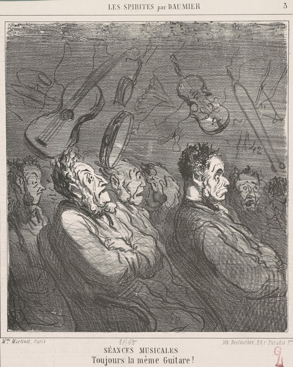 Sedute musicali da Honoré Daumier