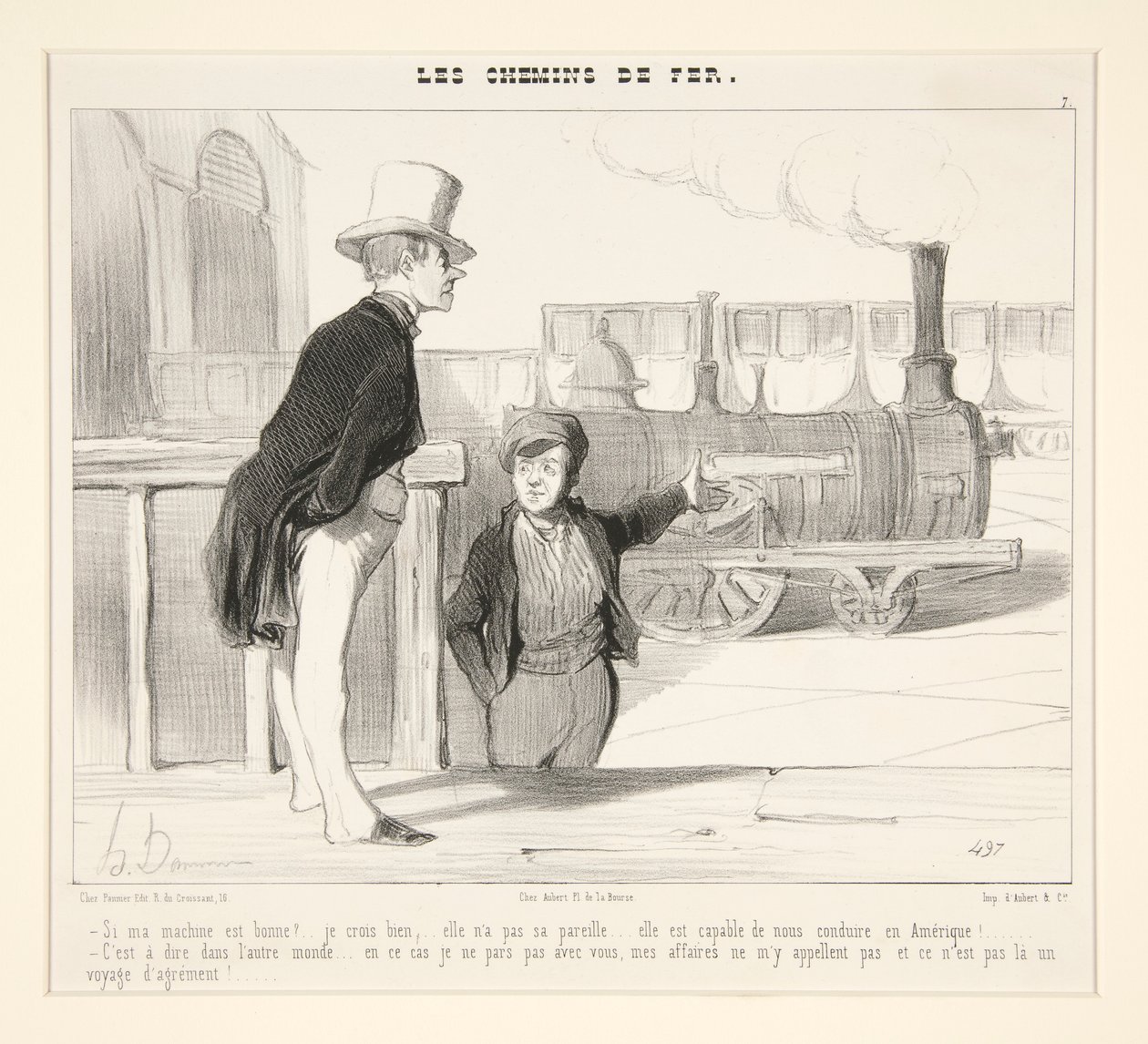 Se la mia macchina è buona? da Honoré Daumier