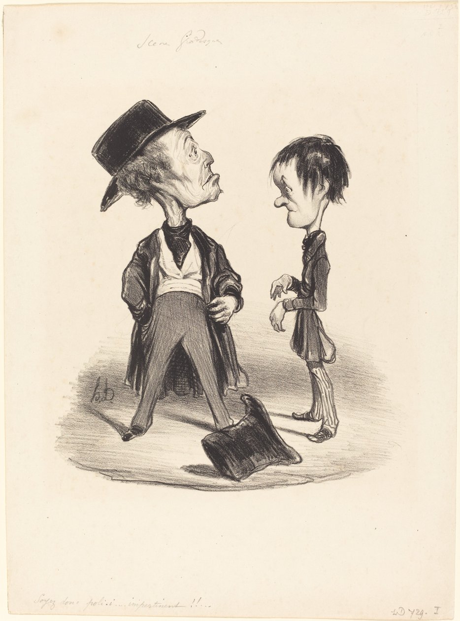 Sii quindi educato... i... da Honoré Daumier