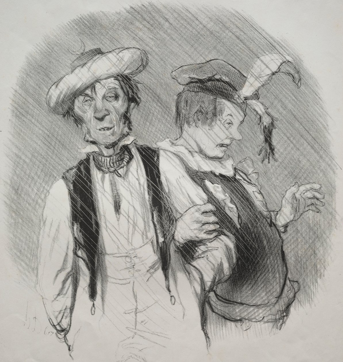 I bei giorni della vita, tavola 18: Martedì grasso da Honoré Daumier