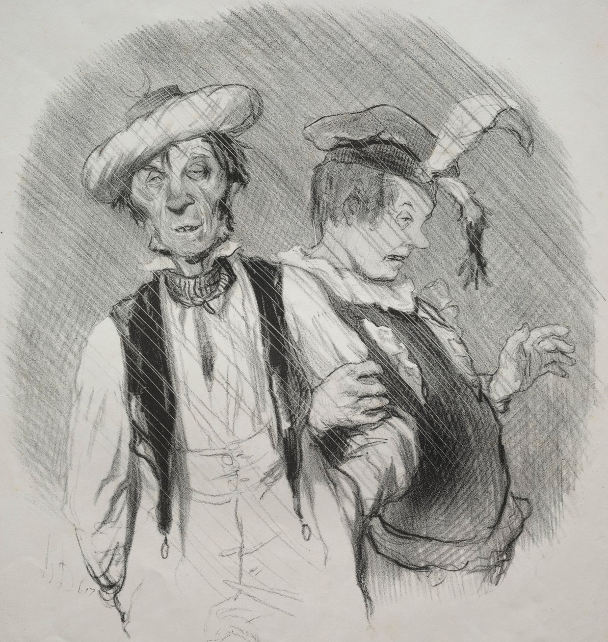 I bei giorni della vita, tavola 18: Martedì grasso da Honoré Daumier