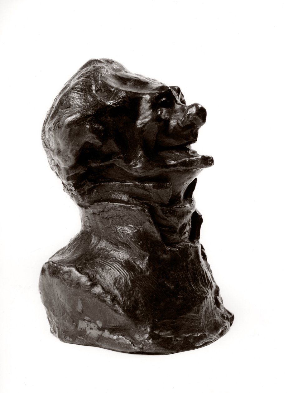 I busti caricaturali delle Celebrità del Giusto Mezzo (caricatura di Charles Philipon, direttore della Caricatura e del Charivari. Il riso sdentato) da Honoré Daumier