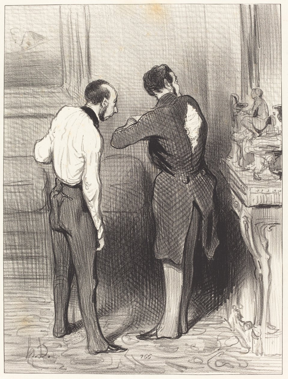 Il tuo abito mi sta bene, te lo prendo in prestito... da Honoré Daumier