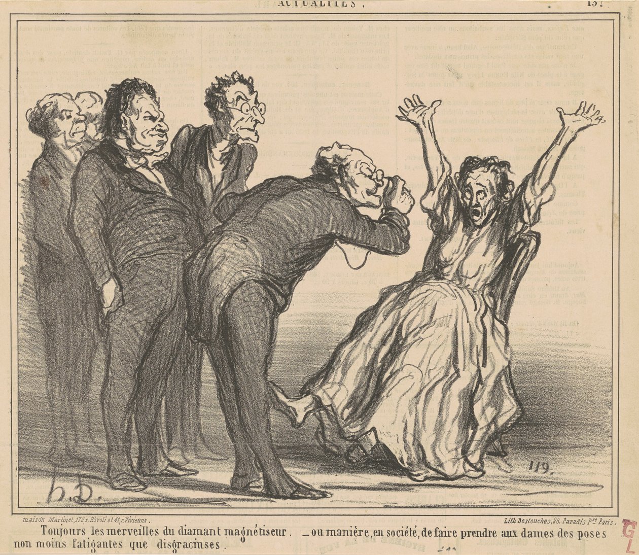 Sempre le Meraviglie del Diamante... da Honoré Daumier