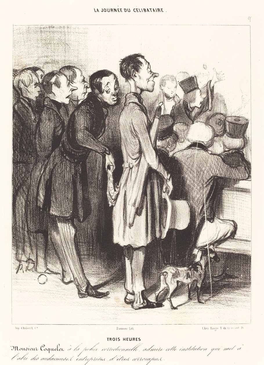Tre ore da Honoré Daumier