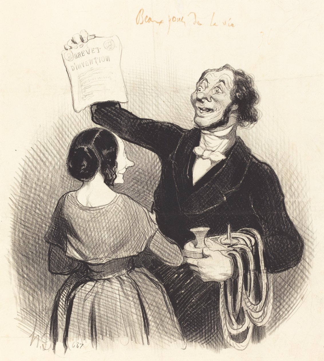Un Grande Uomo di Più da Honoré Daumier