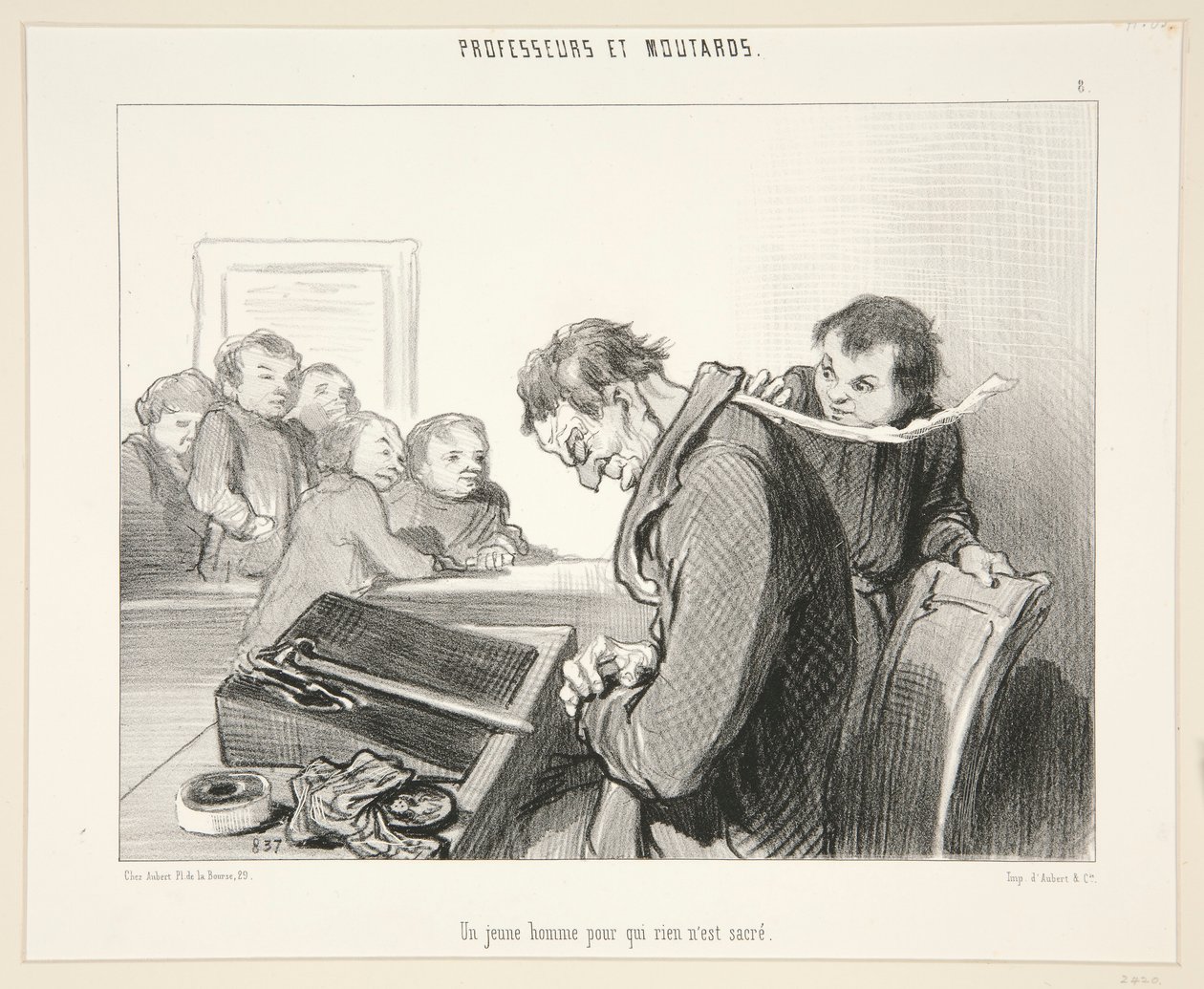 Un giovane per cui nulla n da Honoré Daumier
