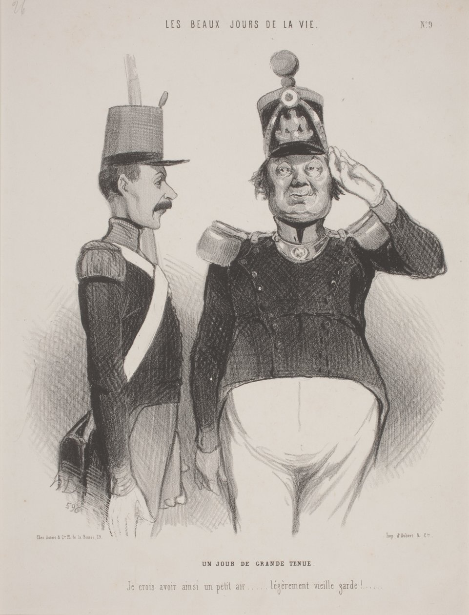 Un giorno di grande tenuta da Honoré Daumier
