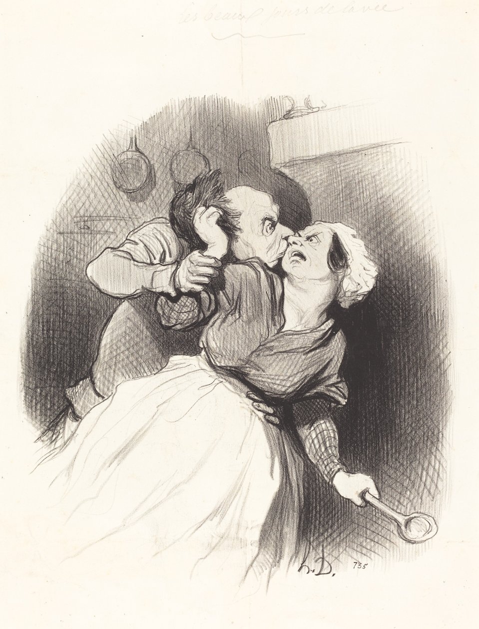 Un ritorno di giovinezza da Honoré Daumier