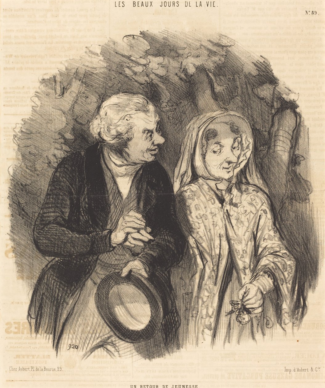 Un Ritorno di Giovinezza da Honoré Daumier