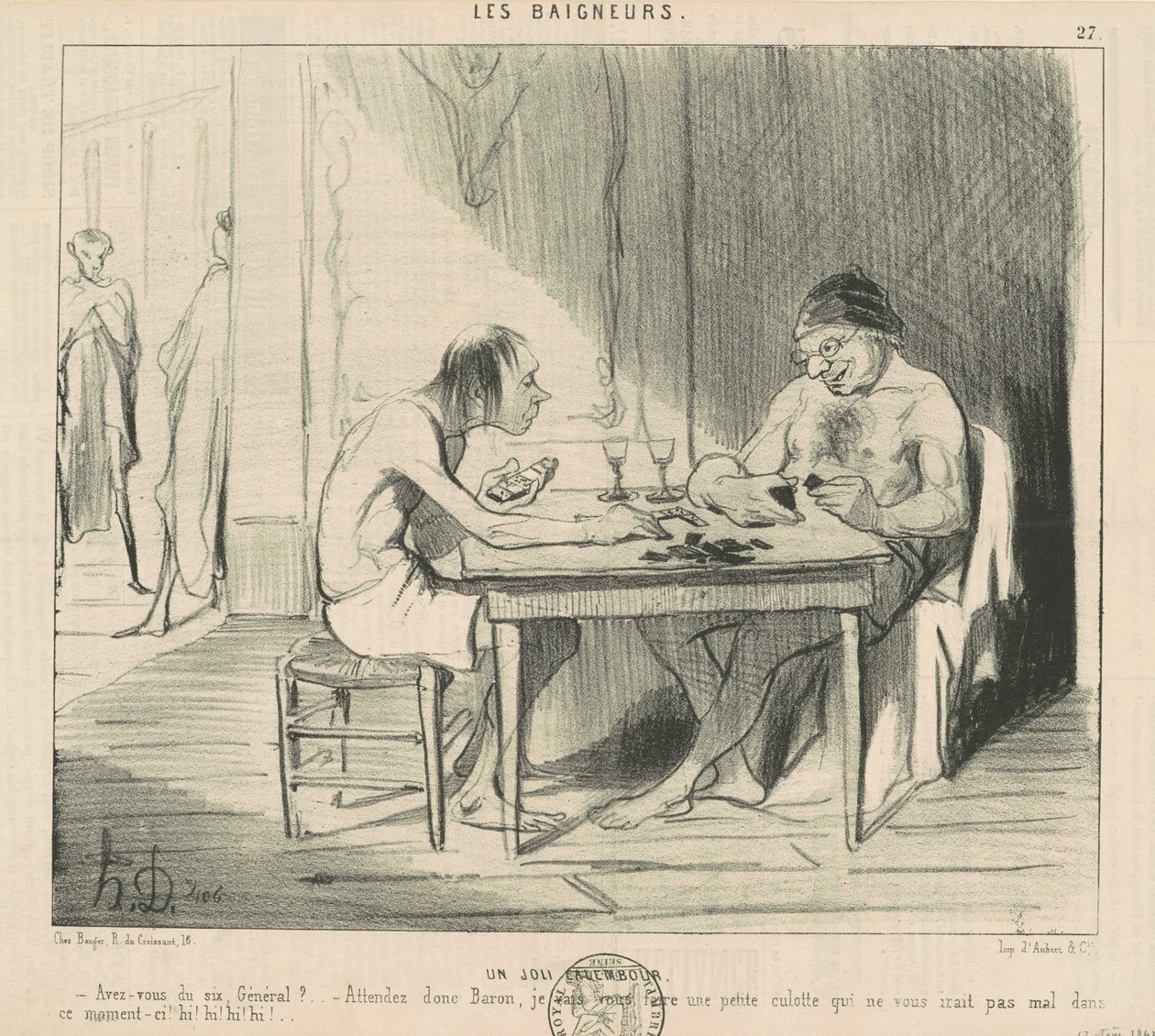 Un bel gioco di parole da Honoré Daumier