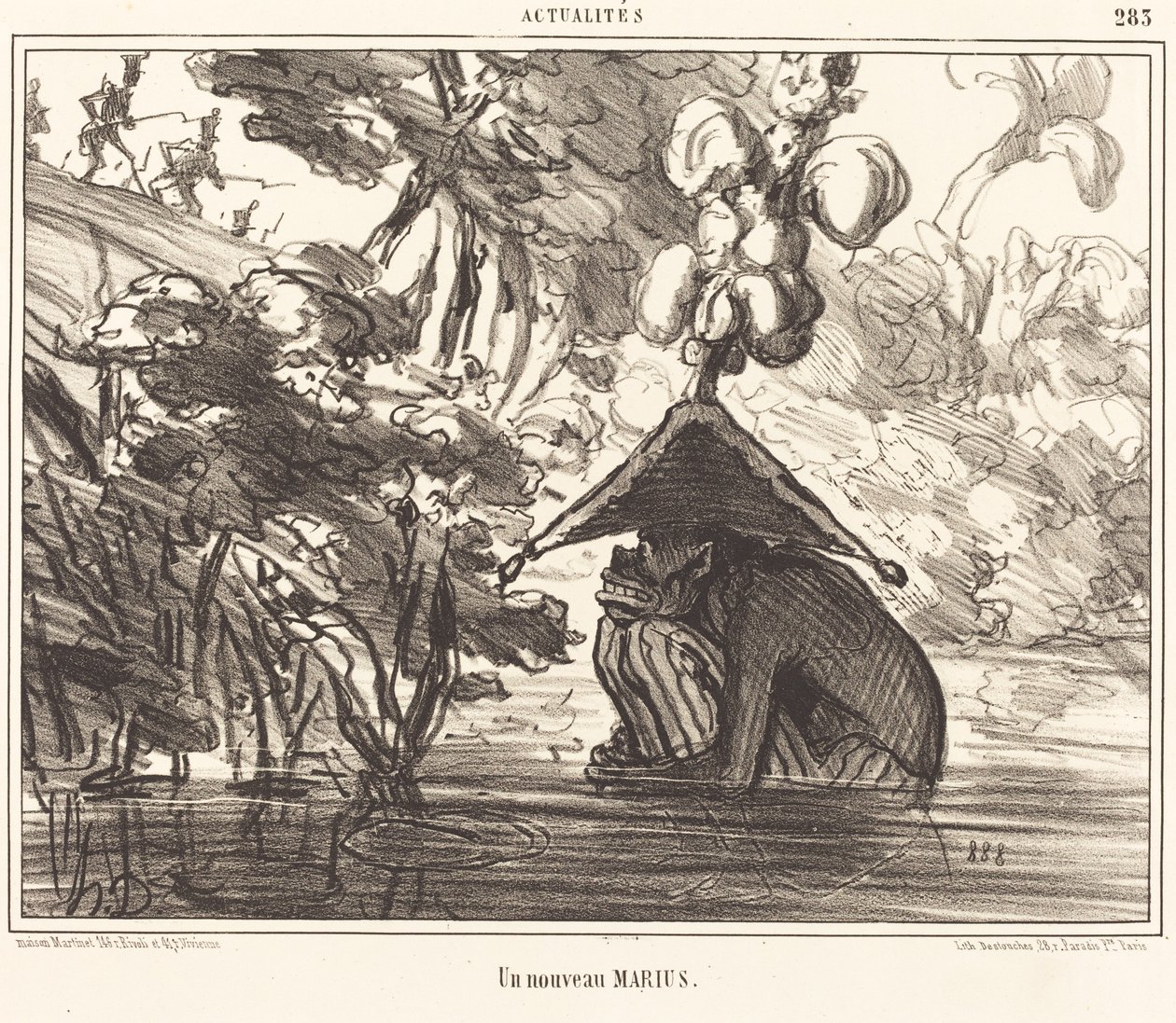 Un nuovo Marius da Honoré Daumier