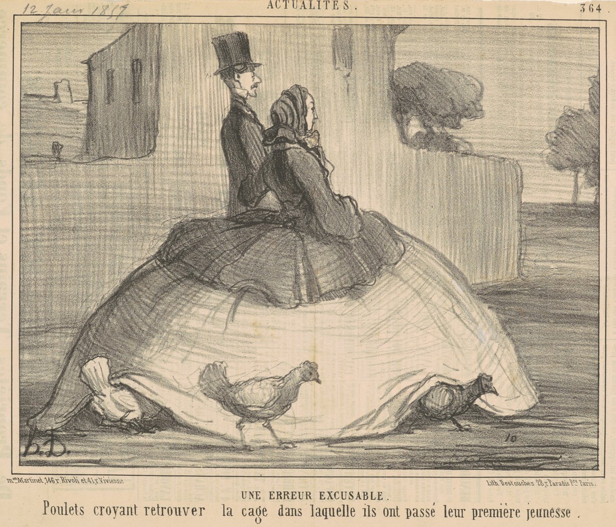 Un errore scusabile da Honoré Daumier